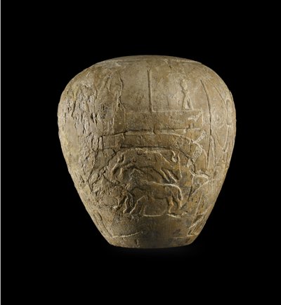 नैमेर का चूना पत्थर (चूना पत्थर) द्वारा Protodynastic Period Egyptian