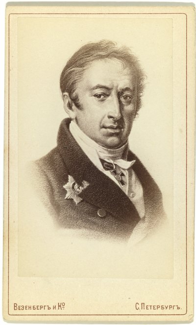 लेखक और इतिहासकार निकोले एम। करमज़िन का पोर्ट्रेट 1766-1826 द्वारा प्योत्र फ्योडोरोविच बोरेल