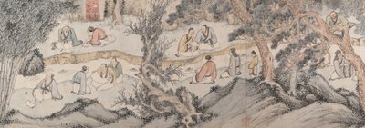 ऑर्किड पवेलियन में इकट्ठा होना, 1560 तक का है। द्वारा कियान गु