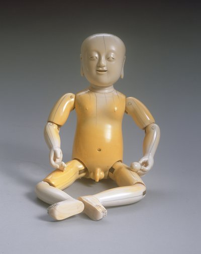 एक लड़के का व्यक्त चित्र, कांजी अवधि (1662-1722) (272188 भी देखें) द्वारा Qing Dynasty Chinese School
