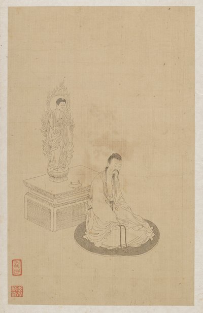 आंकड़े द्वारा Qing Dynasty Chinese School