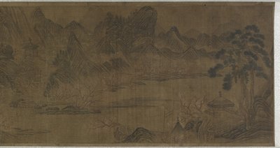 पीच ब्लॉसम स्प्रिंग द्वारा Qing Dynasty Chinese School
