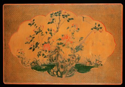 तालिका के शीर्ष, कांग्सी काल (1662-1722) (लकडी की लकड़ी और गांजा कपड़ा) (272133 भी देखें) द्वारा Qing Dynasty Chinese School