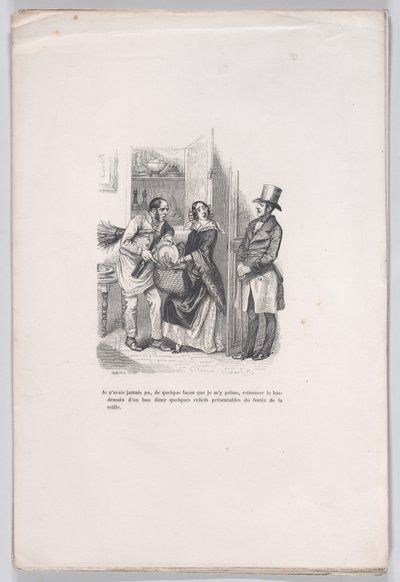 मानव जीवन के छोटे दुखों से बचा हुआ, 1843। द्वारा क्विचोन
