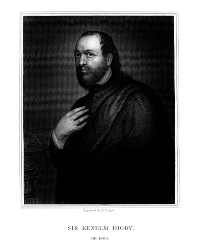सर केनेलम डिग्बी, अंग्रेजी वैज्ञानिक और राजनयिक 1825 द्वारा कूपर