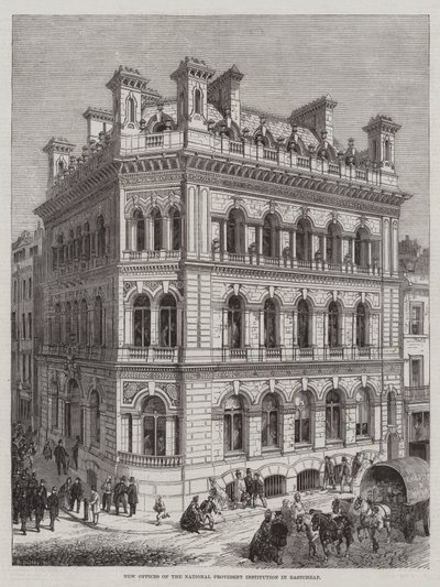 Eastcheap में राष्ट्रीय भविष्य संस्था के नए कार्यालय द्वारा आर डुडले