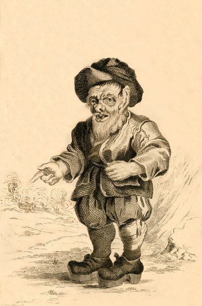 बर्थोल्डे, प्रधानमंत्री लोम्बार्डी के अल्बोनस राजा के लिए, 1821। द्वारा आर। पेज
