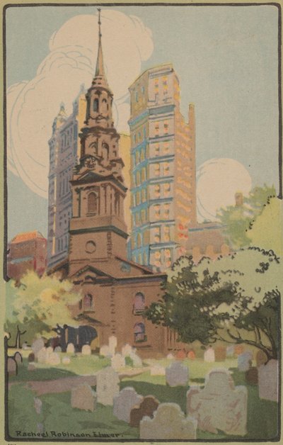 सेंट पॉल चैपल, 1914। द्वारा राचेल रॉबिन्सन एल्मरे