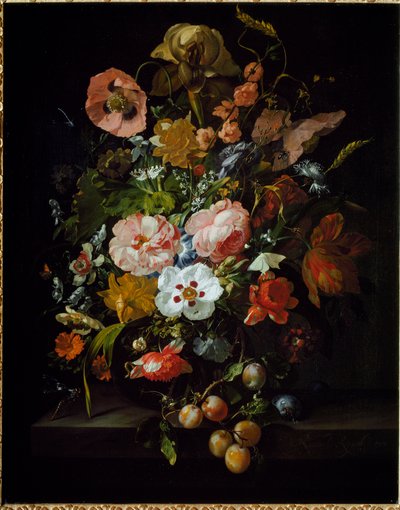 स्टिल लाइफ (कैनवास पर तेल द्वारा Rachel Ruysch