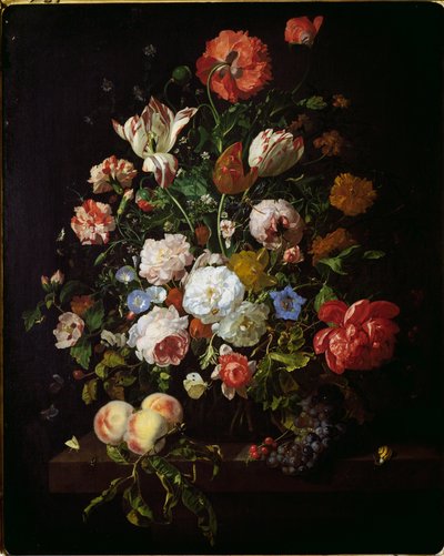 स्टिल लाइफ (कैनवास पर तेल द्वारा Rachel Ruysch