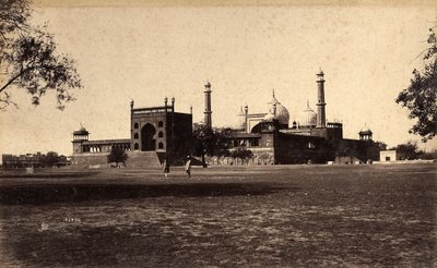 जामा मस्जिद मस्जिद, दिल्ली, 1886 द्वारा राजा दीन दयाल
