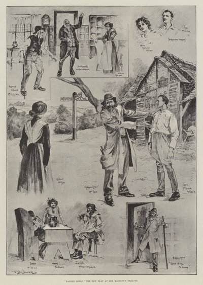 रैग्ड रॉबिन, द न्यू प्ले विद हर मेजेस्टीज़ थिएटर द्वारा राल्फ क्लीवर