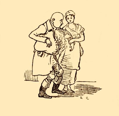 जॉन गिलपिन आते हैं, एक बार फिर, बिना रुके और बिना रुके, 1878, c1918। द्वारा रैंडोल्फ़ कैल्डेकॉट