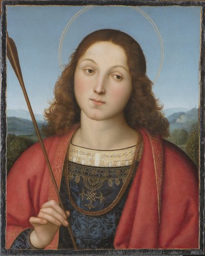 Saint Sebastian, ca 1501-1502 द्वारा राफेलो सानज़ियो राफेल