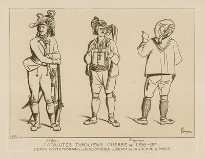 टाइरोलियन देशभक्त, 1796-1797 का युद्ध द्वारा राफेल जैक्विमिन