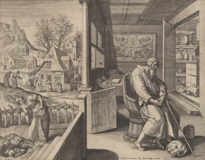 डोलर सोर्रो, सीए। 1580-1628 द्वारा राफेल सैडेलर