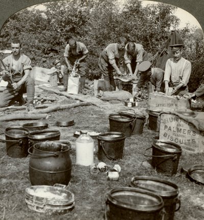 सेना खाना बनाती है, प्रथम विश्व युद्ध, 1914-1918। द्वारा यथार्थवादी यात्रा प्रकाशक