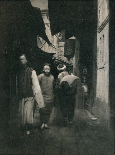 ए स्ट्रीट इन चाइना, c1927, 1927 द्वारा रेजिनाल्ड बेलफील्ड