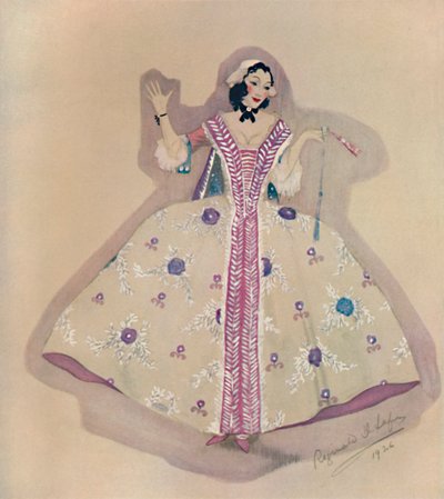 'पोशाक डिजाइन', 1926, 1927 द्वारा रेजिनाल्ड लीफे