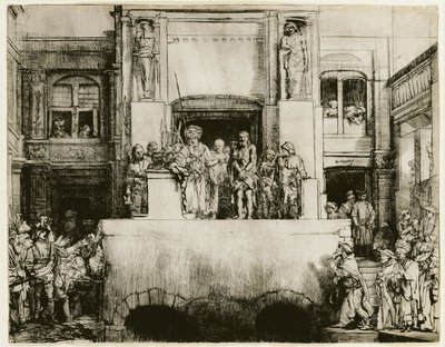 मसीह लोगों के सामने पेश किया द्वारा रिमब्रांड वैन रिजन