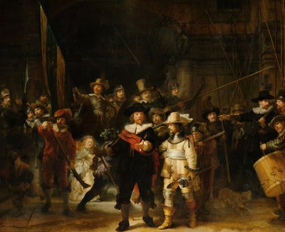 द नाइटवॉच द्वारा Rembrandt van Rijn