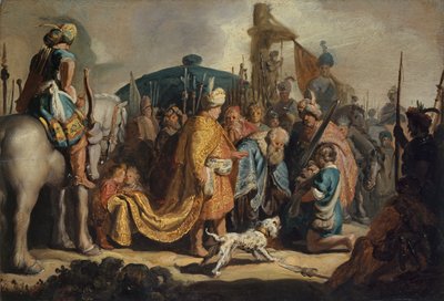 शाऊल 1627 से पहले गोलियत के प्रमुख के साथ डेविड द्वारा Rembrandt van Rijn