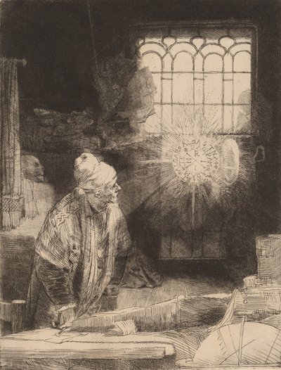 फॉस्ट, सी। 1652. द्वारा रिमब्रांड वैन रिजन