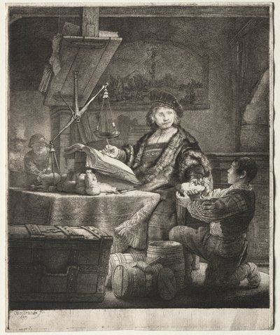 जन उटेनबोगर्ट, 1639। द्वारा रिमब्रांड वैन रिजन