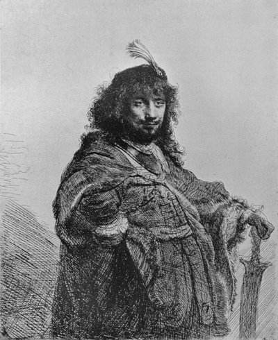 कृपाण, 1634 के साथ द्वारा रिमब्रांड वैन रिजन