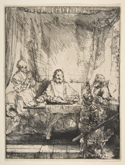 द एम्पर एट द एम्स्मॉस, 1654। द्वारा रिमब्रांड वैन रिजन