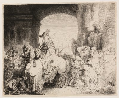 मोर्दकै की विजय द्वारा रिमब्रांड वैन रिजन
