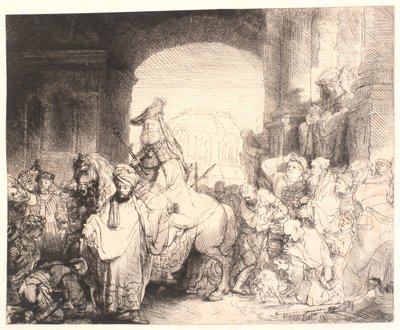 मोर्दकै की विजय द्वारा रिमब्रांड वैन रिजन