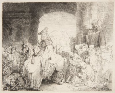 मोर्दकै की विजय द्वारा रिमब्रांड वैन रिजन