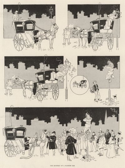 एक हंस कैब का रहस्य द्वारा René Bull