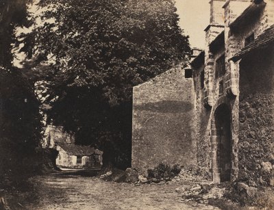 गेटवे टू बोरविक हॉल, लंकाशायर, 1855। द्वारा रेव। जॉन रिचर्डसन मेजर