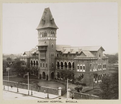 अस्पताल भायखला रेलवे अस्पताल, भारत, c 1930 द्वारा रिचर्ड (बाद में) डड्डो