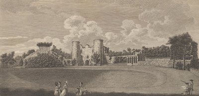 केंट काउंटी में टुनब्रिज कैसल, एडवर्ड हेस्टेड, द हिस्ट्री एंड..., 1777-90 से। द्वारा रिचर्ड बर्नार्ड गॉडफ्रे