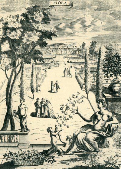 'फ्लोरा', 1686, 1944। द्वारा रिचर्ड ब्लोम