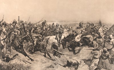 ओमदुरमन की लड़ाई में 21वें लांसर्स का प्रभार द्वारा रिचर्ड कैटन (के बाद) वुडविले