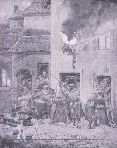 दुश्मन के साथ पकड़ में: वेवरली बुक कंपनी लिमिटेड, c.1920 द्वारा प्रकाशित महान युद्ध खंड 3 के इतिहास से Ypres में घर से लड़ने वाले घर द्वारा रिचर्ड केटन वुडविले