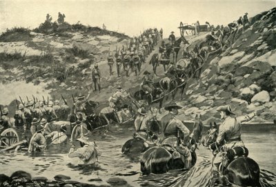 फ्रेरे से चीवले तक - परिवहन की कठिनाइयाँ, 1900। द्वारा रिचर्ड कैटन वुडविल II