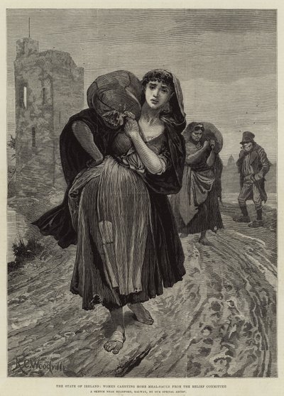 आयरलैंड राज्य, राहत समिति से होम मील-सैक्स ले जाने वाली महिलाएं द्वारा रिचर्ड केटन वुडविले जूनियर