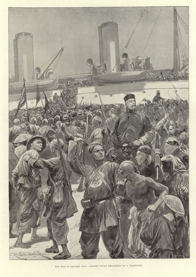 पूर्वी एशिया में युद्ध द्वारा Richard Caton Woodville junior