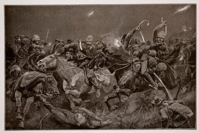 7 नवंबर, 1900 को लिडेनबर्ग के पास 19 वीं हुसर्स का रात्रि प्रभार द्वारा रिचर्ड केटन वुडविले जूनियर