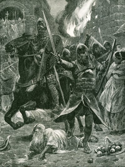 विलियम I, क्रिसमस दिवस, 1066 की मान्यता का परिणाम है द्वारा रिचर्ड केटन वुडविले जूनियर