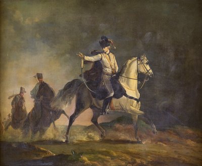 द अर्ल ऑफ़ एंक्राम माउंटेड ऑन अ चार्जर, c.1773 द्वारा रिचर्ड कॉसवे