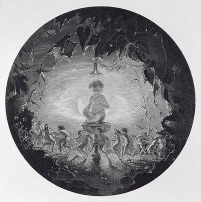 विलियम होम लिज़र्स द्वारा उत्कीर्ण पक और परियाँ (1788-1859) द्वारा रिचर्ड डैड