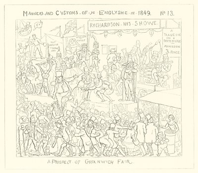 1849, ग्रीनविच मेले की एक संभावना द्वारा रिचर्ड डॉयल