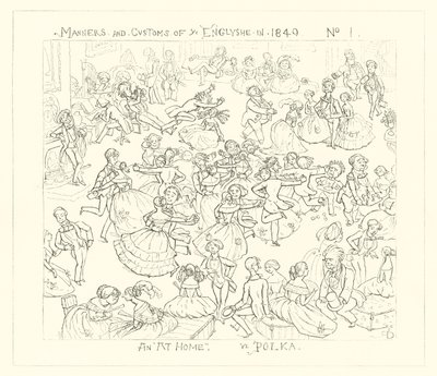 1849, एन एट होम, द पोल्का द्वारा रिचर्ड डॉयल