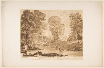 कामदेव और मानस के साथ लैंडस्केप, 1776। द्वारा रिचर्ड अर्लोम